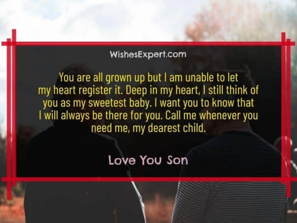 35+ Sweet I Love You Son Quotes And Messages