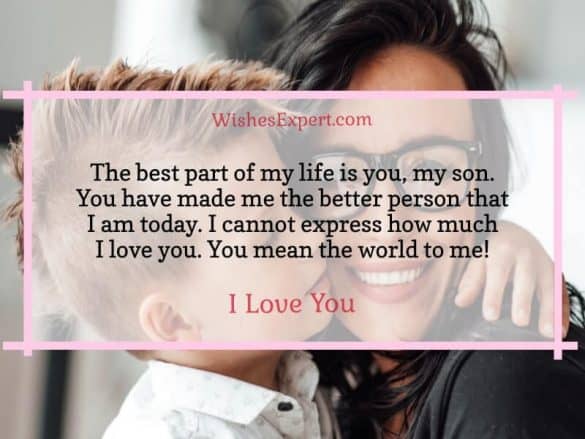 35+ Sweet I Love You Son Quotes And Messages