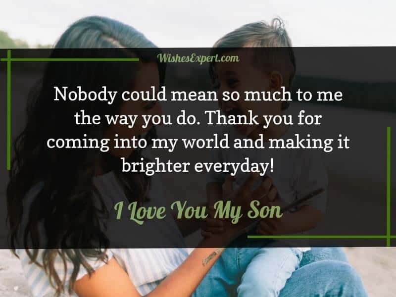 35+ Sweet I Love You Son Quotes And Messages