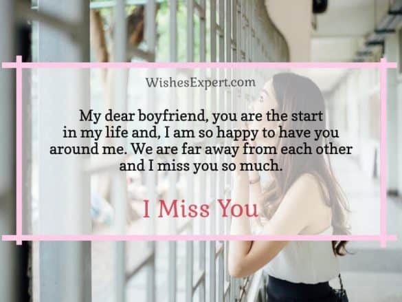 30+ Heartfelt Miss You Messages For Your Boyfriend