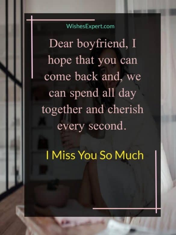 30+ Heartfelt Miss You Messages For Your Boyfriend