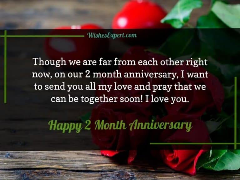 38 Happy 2 Month Anniversary Wishes And Messages For Lovers