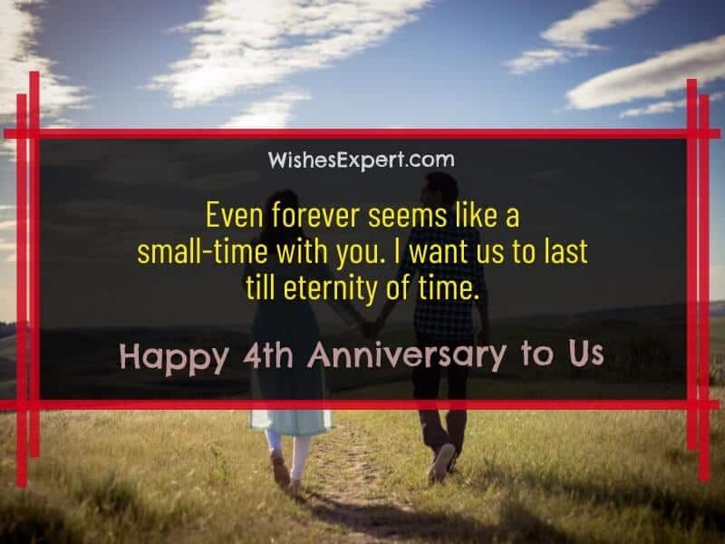 Happy 4th Anniversary Quotes