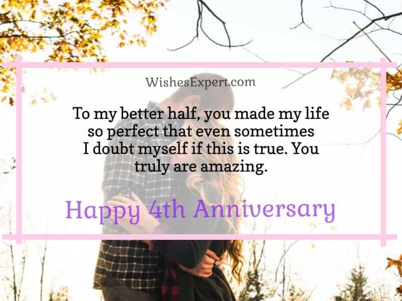 4 Year Anniversary Quotes