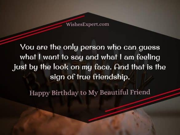 40+ Cute Happy Birthday Beautiful Friend Wishes With Images