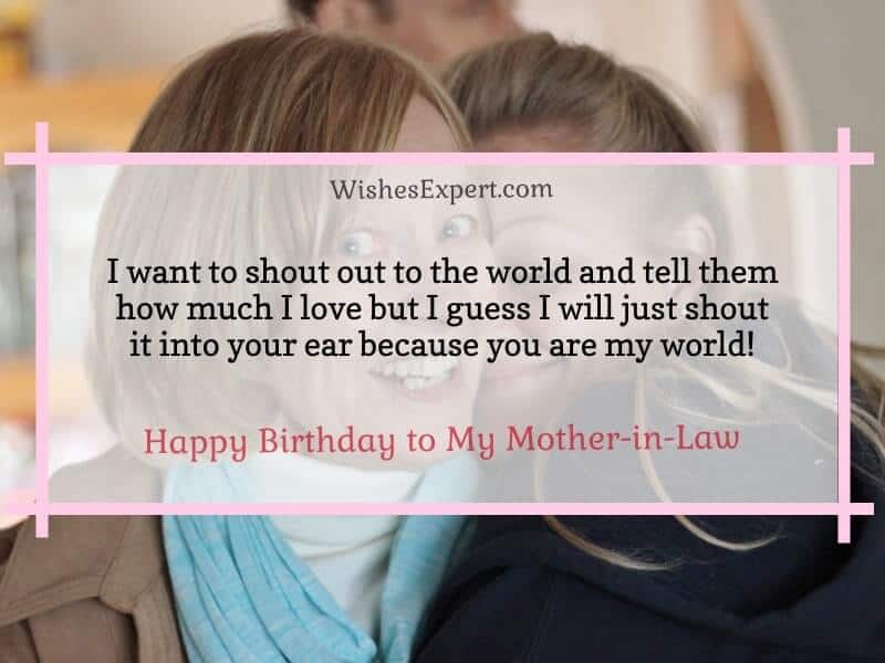 Happy Birthday to My Mother in Law