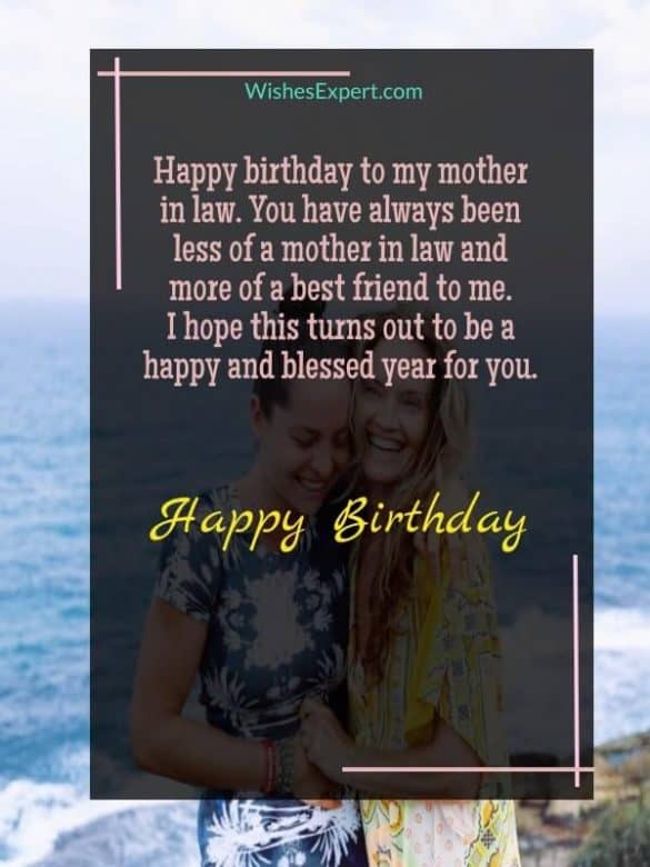 65+ Best Birthday Wishes For Mother in Law