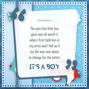 25+ Cute Baby Boy Announcement Messages