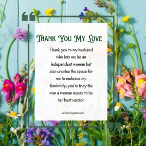 30+ Sweet Thank You Messages for Husband To Show Gratitude