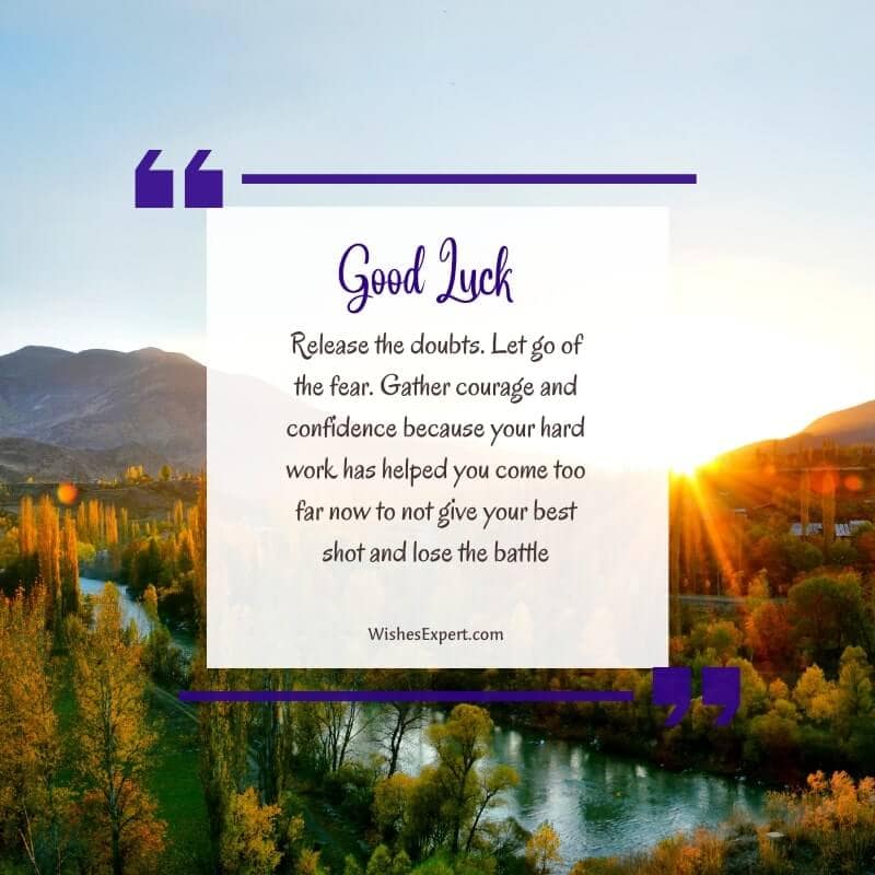 wishing good luck quotes