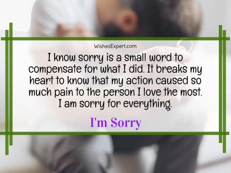 25 Heartfelt I Am Sorry Messages For Girlfriend