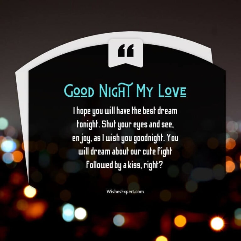 55+ Romantic Good Night Love Messages For Lover