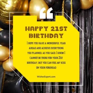 55+ Best Happy 21st Birthday Wishes And Messages