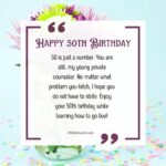 50+ Best Happy 50th Birthday Wishes and Messages