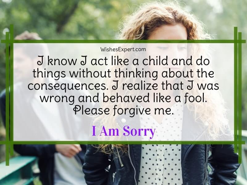 I'm sorry quotes for girlfriend