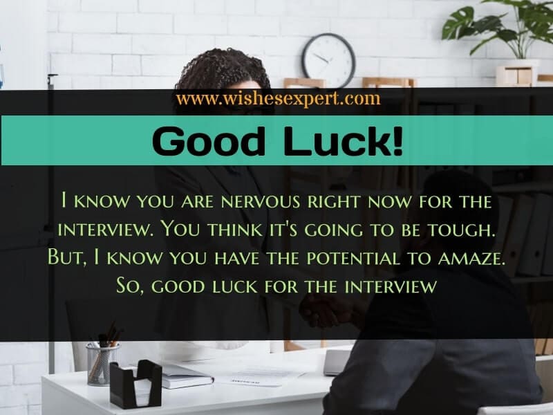 20 Good Luck Wishes For Job Interview – Wishes Expert
