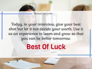 20 Good Luck Wishes For Job Interview