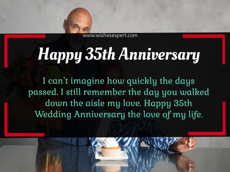 35th Wedding Anniversary