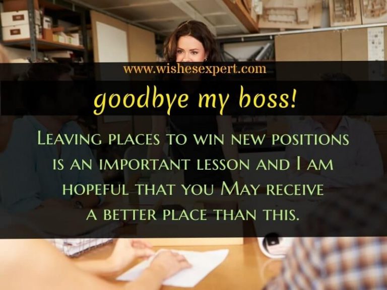 Farewell Quotes for Boss
