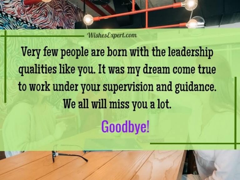 35+ Farewell Messages to Boss To Say Goodbye