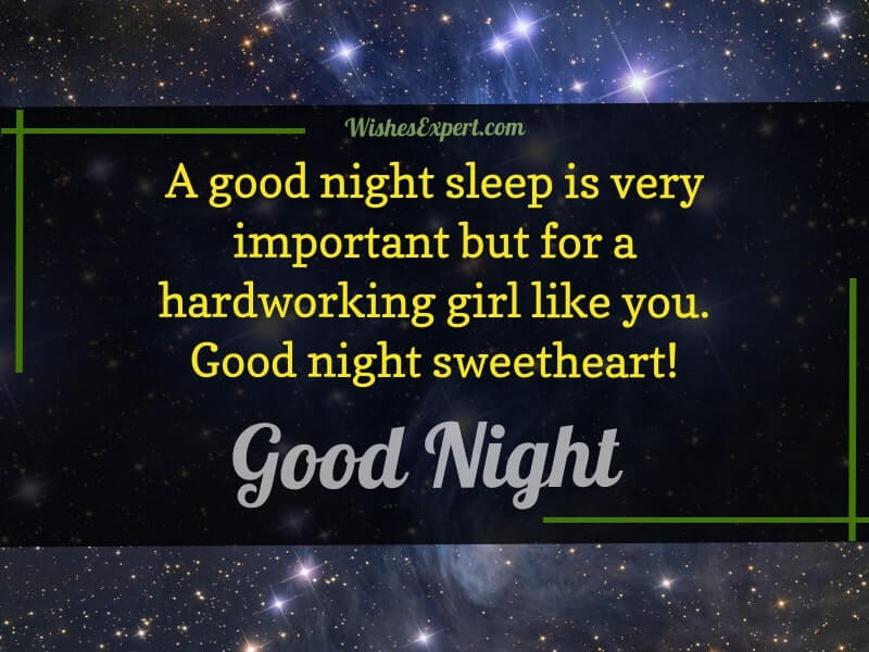 Good night Love Message for Her