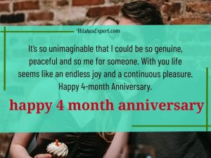 30 Happy 4 Month Anniversary Wishes And Messages