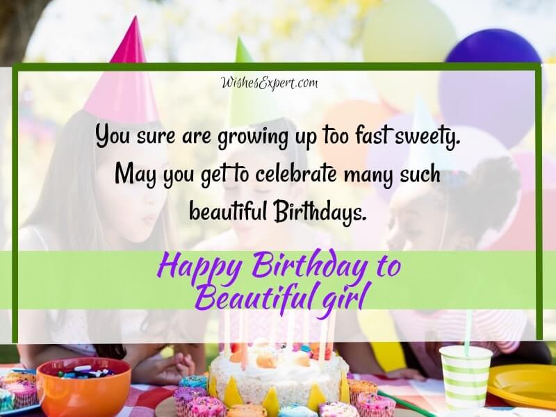 happy birthday beautiful girl quotes