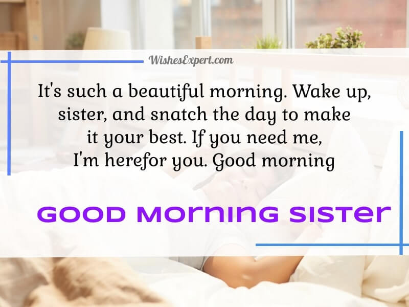 30 Good Morning Sister Messages And Wishes 