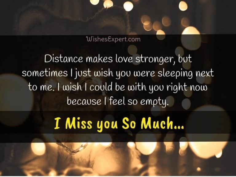 35 Romantic I Miss You Quotes For Her