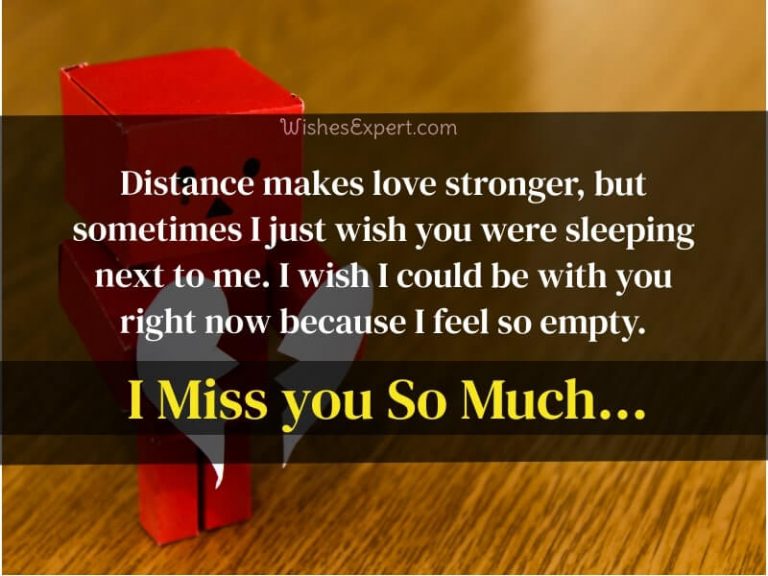 35 Romantic I Miss You Quotes For Her