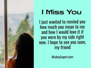 35+ Miss You Friend Messages And Quotes