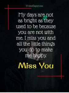 Romantic I Miss You Quotes For Her