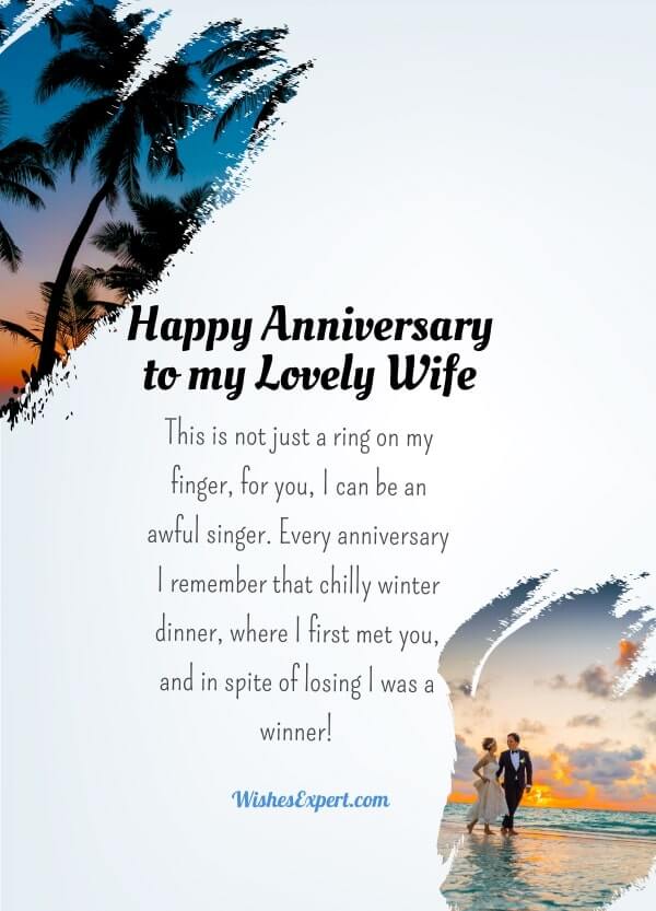 Anniversary Message for Her