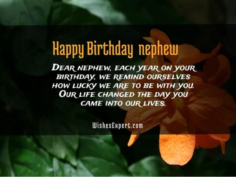 40+ Exclusive Birthday Wishes For Nephew