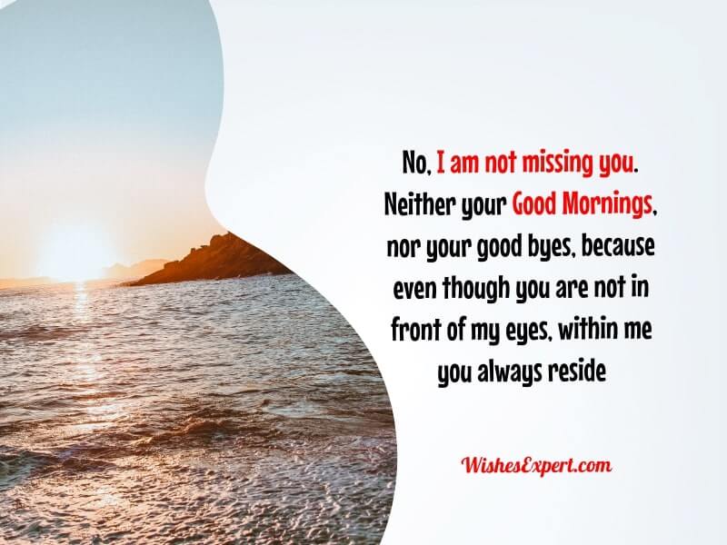 25+ Good Morning Miss You Quotes For Loving One