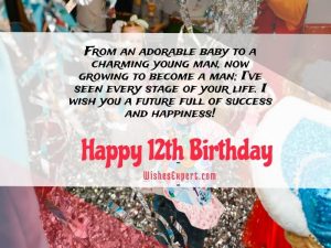 50 Best Happy 12th Birthday Quotes and Wishes