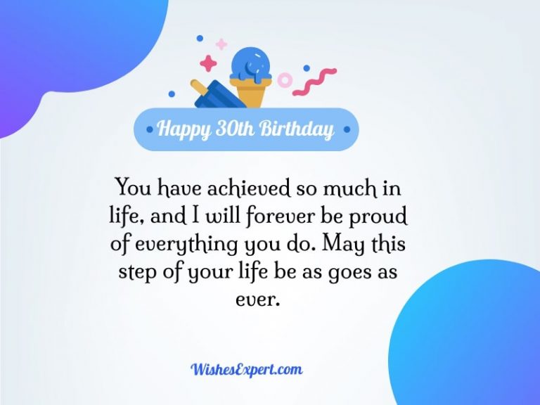 60 Happy 30th Birthday Wishes And Quotes