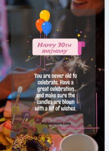 60 Happy 30th Birthday Wishes And Quotes