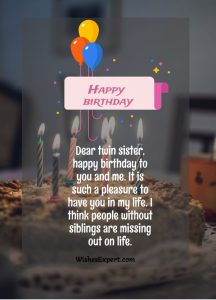 40 Best Birthday Wishes For Twins