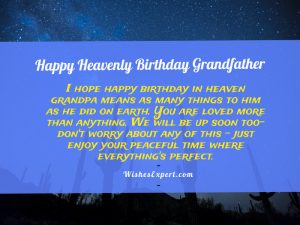 15 Happy Birthday in Heaven Grandpa Wishes