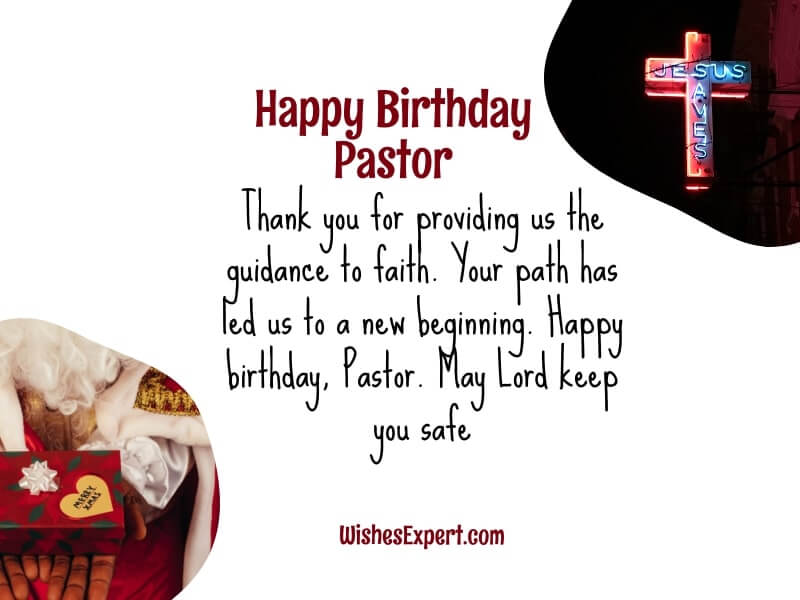 Happy birthday pastor