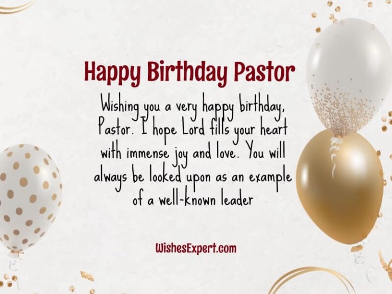 30+ Exclusive Happy Birthday Wishes for Pastor