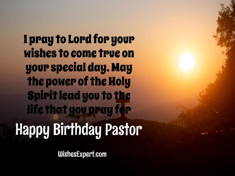 Happy birthday pastor