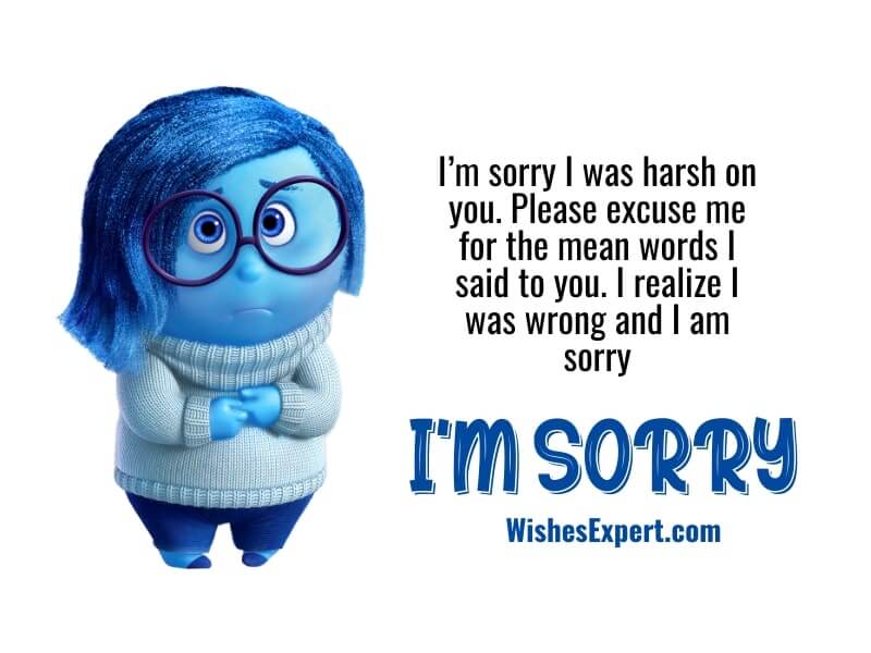 I am sorry quotes and messages