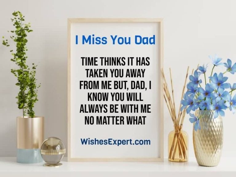 45+ I Miss You Dad Quotes And Messages