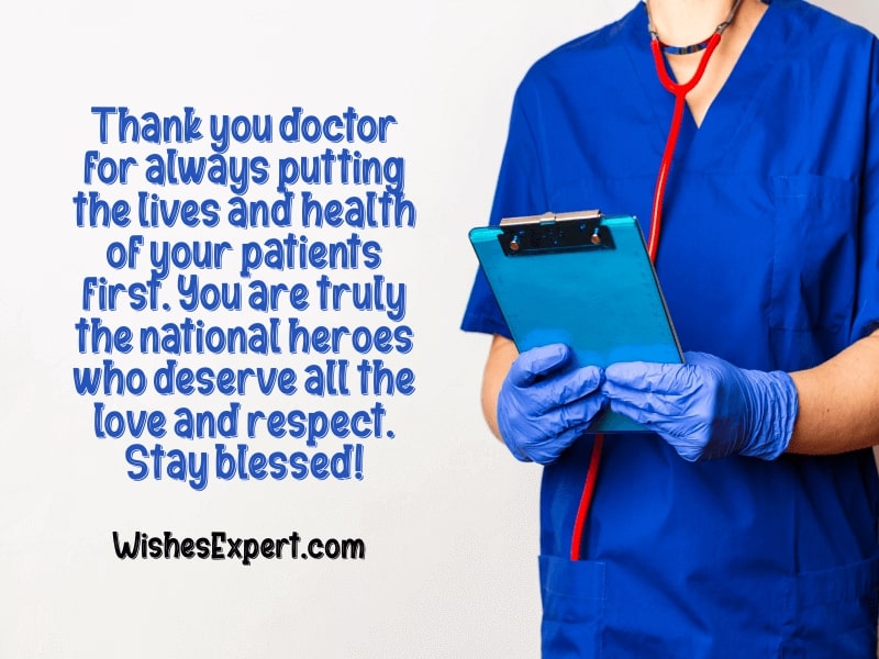 Thank You Doctor