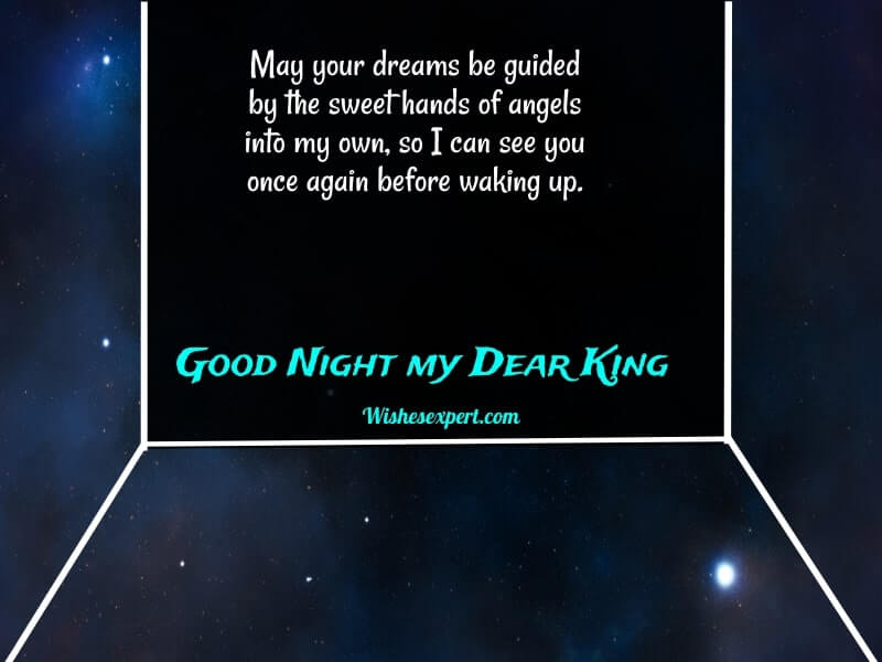 good night love message for him
