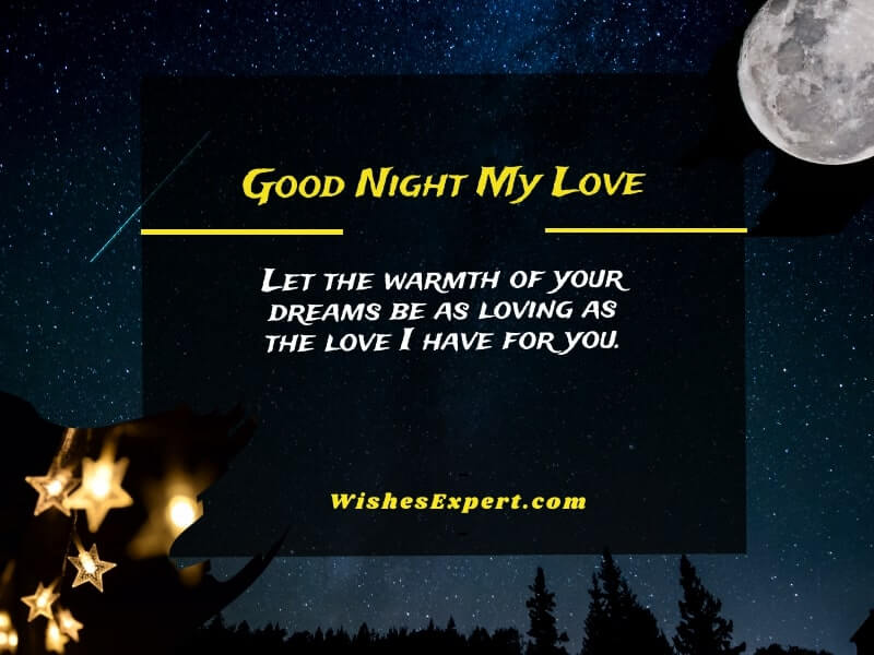  good night quotes for him