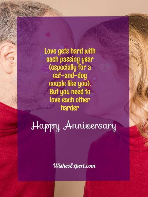 Funny anniversary wishes