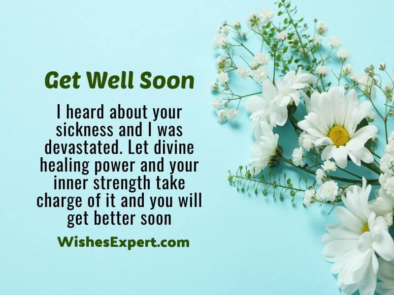 Get well soon text message
